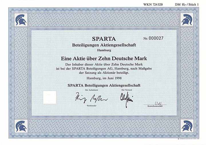 Sparta Beteiligungen AG
