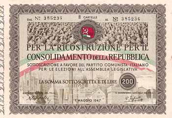 Partito Communista Italiano (Kommunistische Partei Italiens)