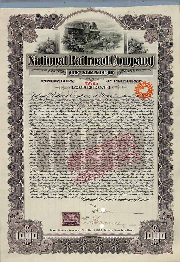 National Railroad Co. of Mexico