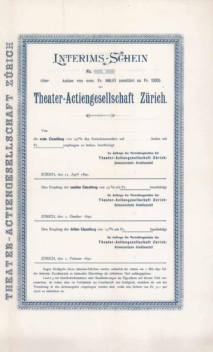 Theater-Actiengesellschaft Zürich