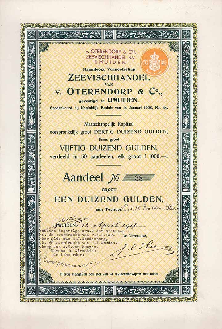 N.V. Zeevischhandel van v. Oterendorp & Cie.