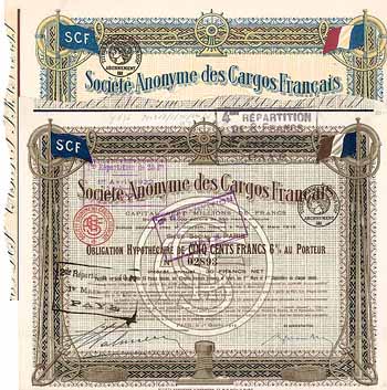 S.A. des Cargos Français (2 Stücke)