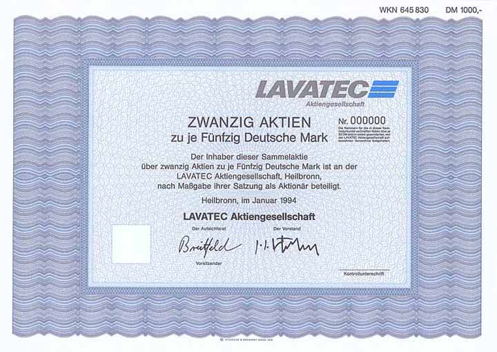 LAVATEC AG