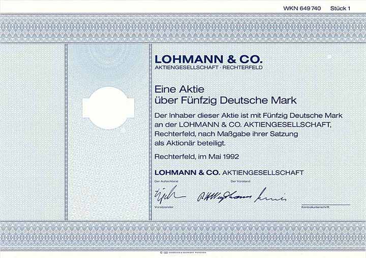 Lohmann & Co. AG