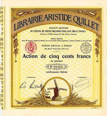 Librairie Aristide Quillet S.A.