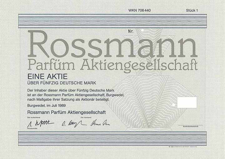 Rossmann Parfüm AG