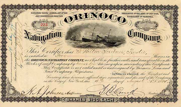 Orinoco Navigation Co.