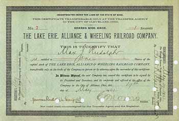 Lake Erie, Alliance & Wheeling Railroad