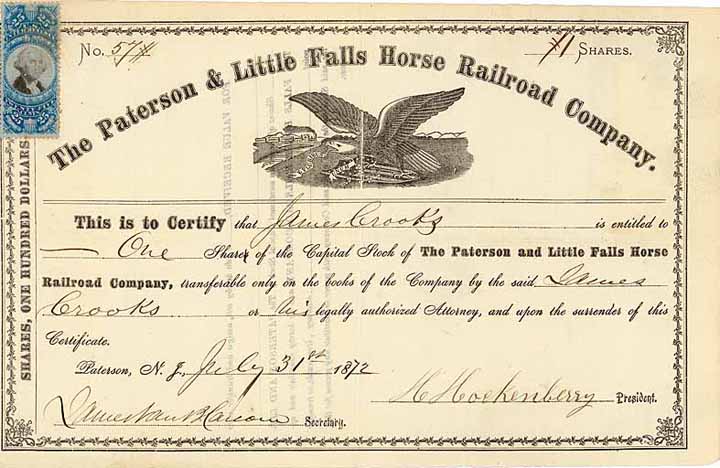 Paterson & Little Falls Horse Railroad