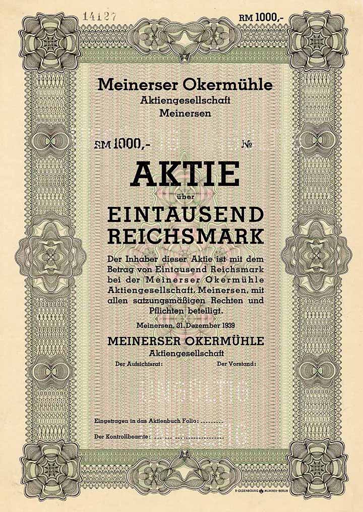 Meinerser Okermühle AG