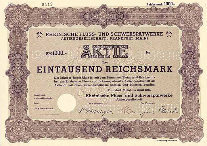 Rheinische Fluss- und Schwerspatwerke AG