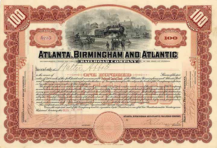 Atlanta, Birmingham & Atlantic Railroad