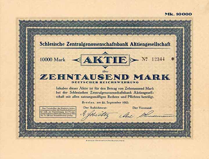 Schlesische Zentralgenossenschaftsbank AG