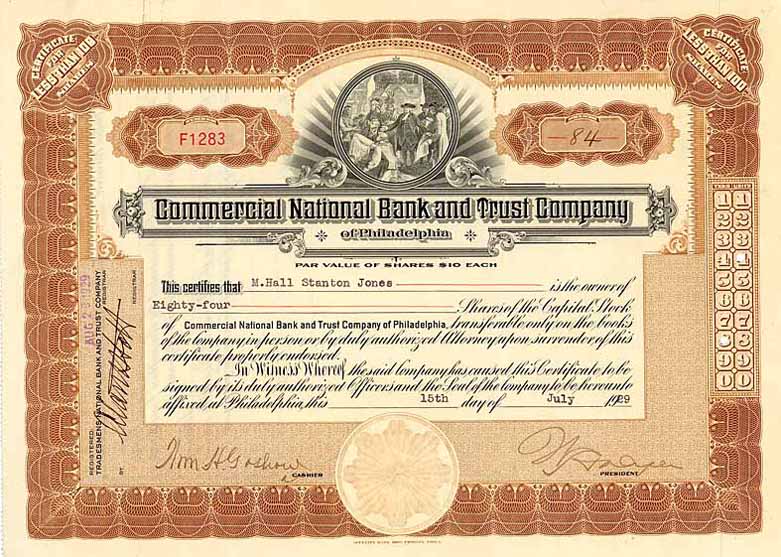 Commercial National Bank and Trust Co.