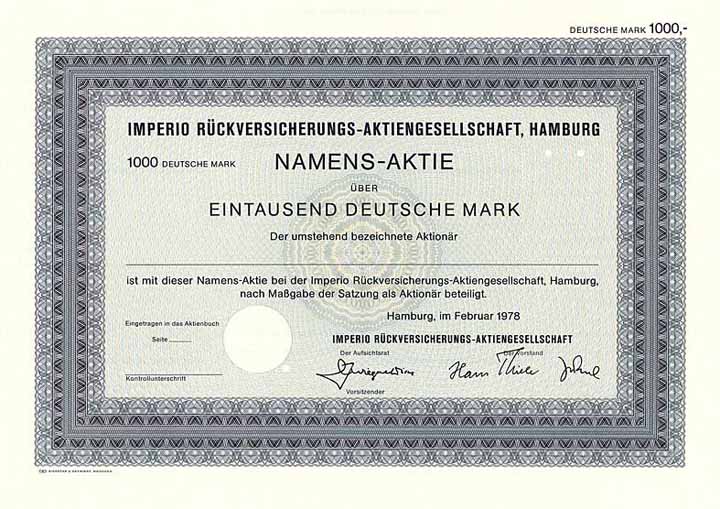 Imperio Rückversicherungs-AG