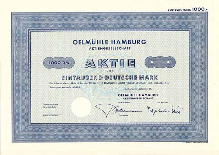 Oelmühle Hamburg AG