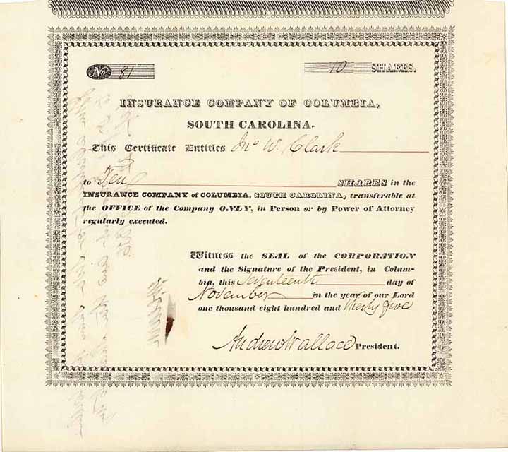 Insurance Company of Columbia