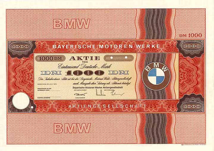 Bayerische Motoren Werke AG