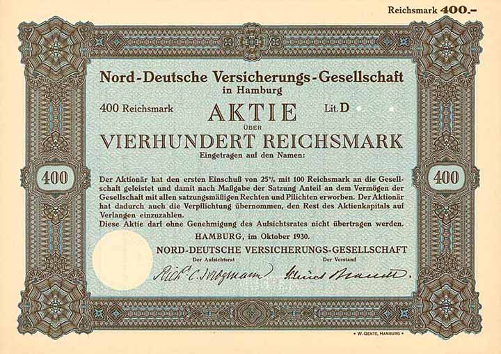 Nord-Deutsche Versicherungs-Gesellschaft