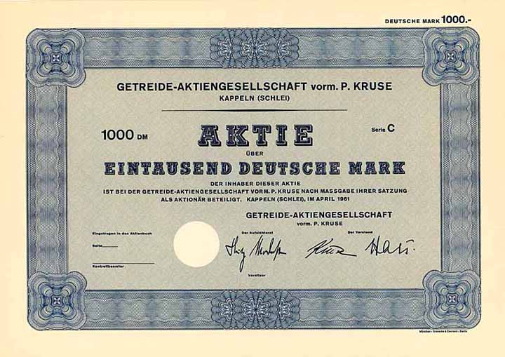 Getreide-AG vorm. P. Kruse
