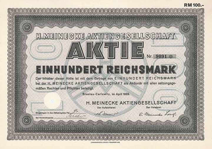 H. Meinecke AG