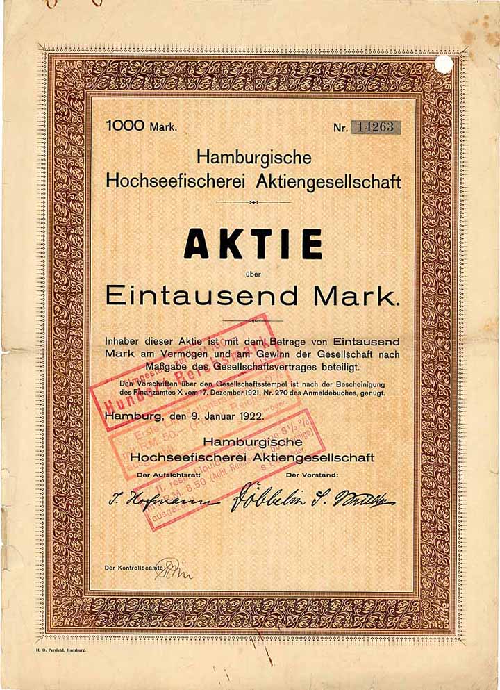 Hamburgische Hochseefischerei AG
