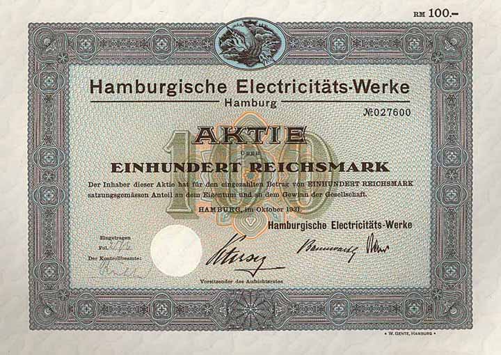 Hamburgische Electricitäts-Werke