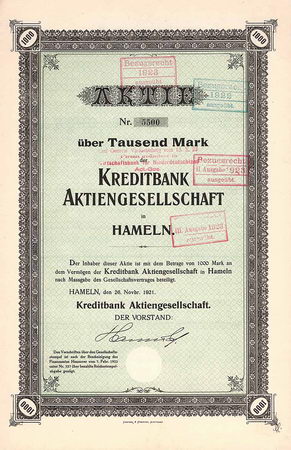 Kreditbank AG in Hameln