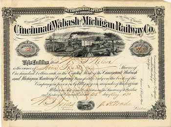 Cincinnati, Wabash & Michigan Railway (OU J.H. Wade)
