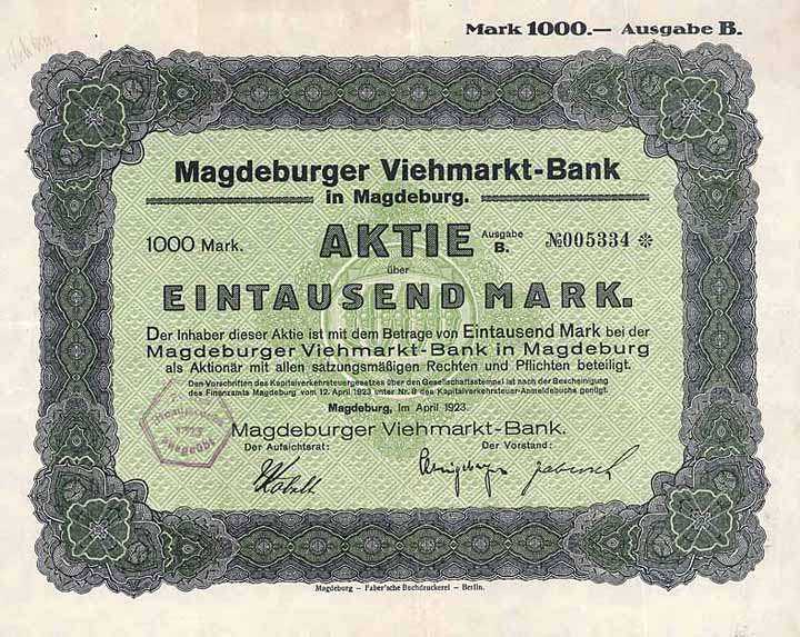 Magdeburger Viehmarkt-Bank