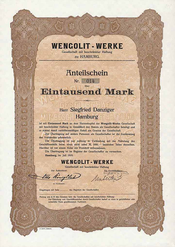 Wengolit-Werke GmbH