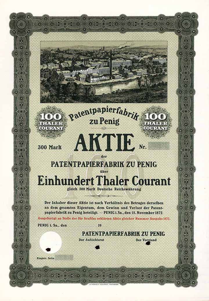 Patentpapierfabrik zu Penig