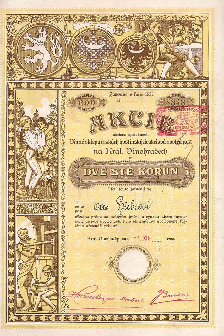 Weinkellerei der Böhmischen Gastwirte AG