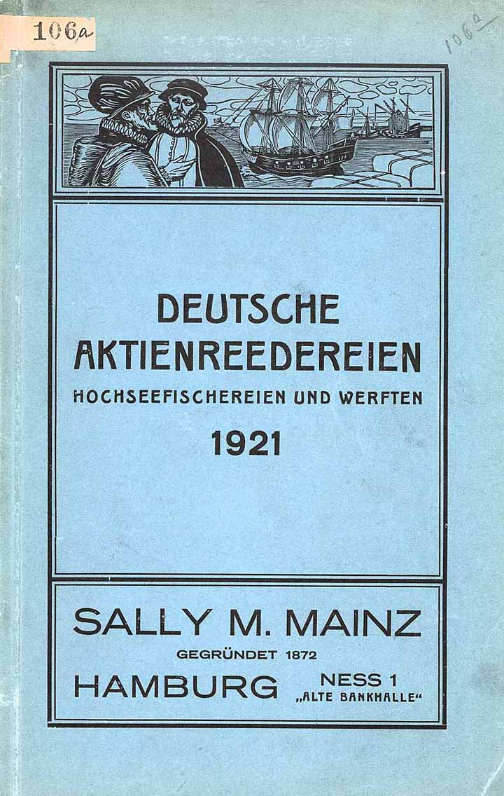 Buch - Deutsche Aktienreedereien Hochseefischereien und Werften