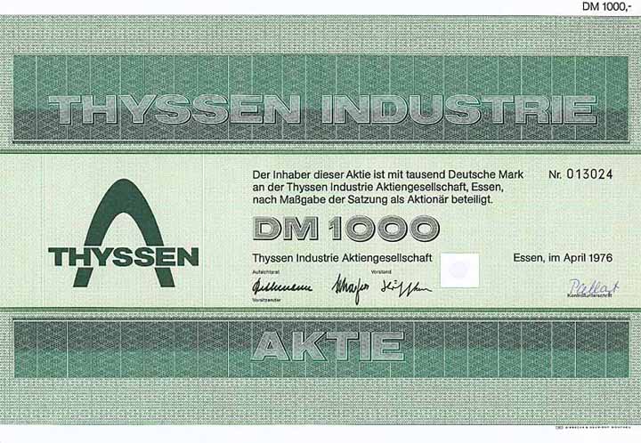 Thyssen Industrie AG