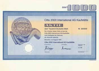 Citta 2000 International AG Kaufstätte