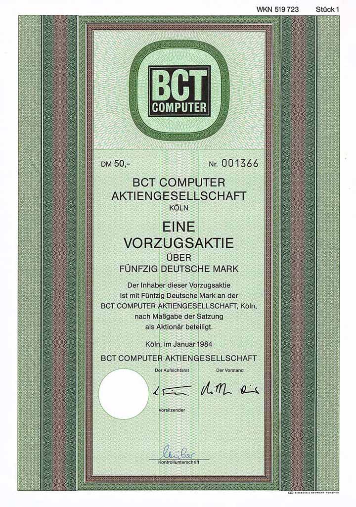 BCT Computer AG