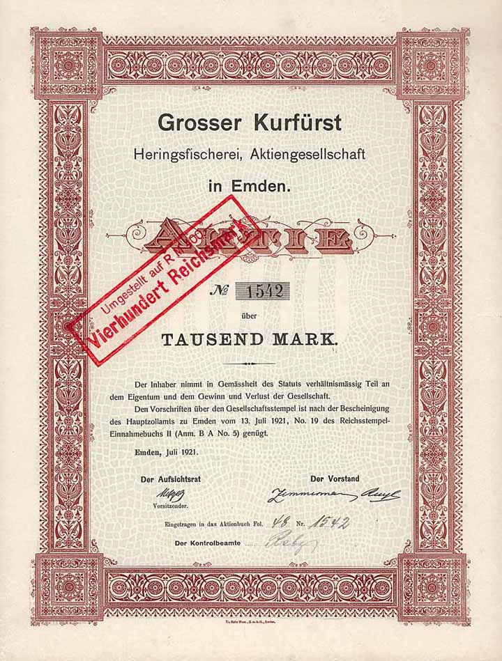 Grosser Kurfürst Heringsfischerei AG