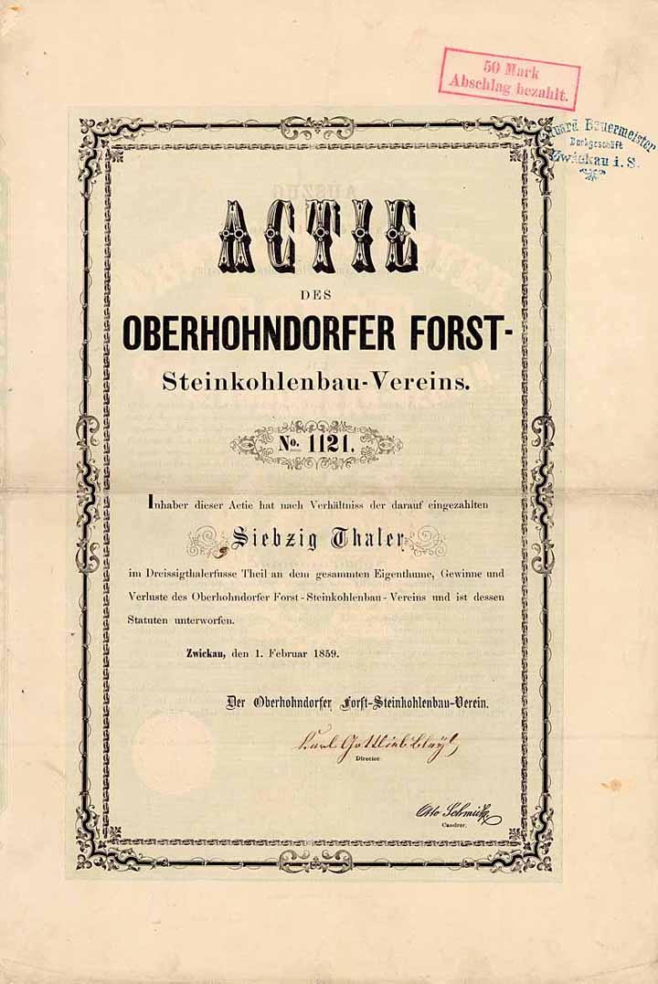 Oberhohndorfer Forst-Steinkohlenbau-Verein