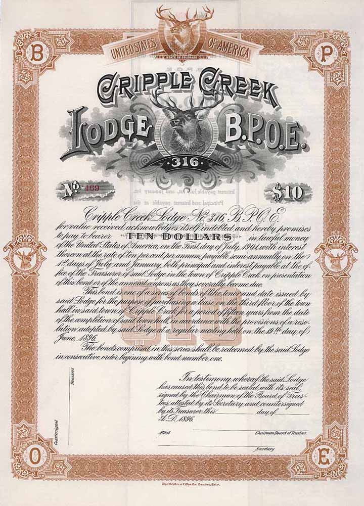 Cripple Creek Lodge No. 316 B.P.O.E.