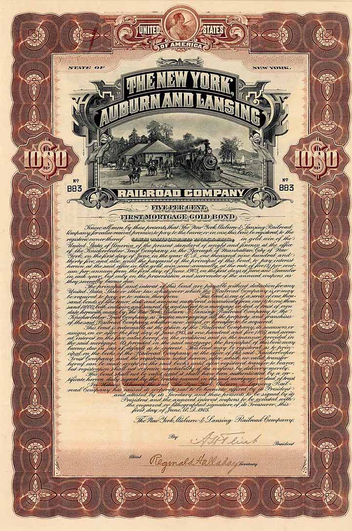 New York, Auburn & Lansing Railroad