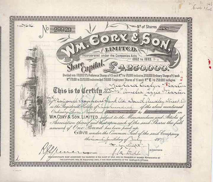 Wm. Cory & Son Ltd.