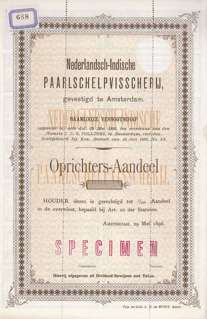 Nederlandsche-Indische Paarlschelpvisscherij N.V.