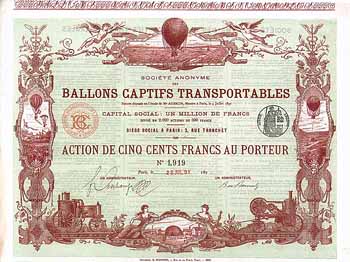 S.A. des Ballons Captifs Transportables