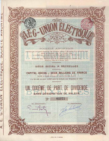 A.E.G.-Union Electrique S.A.