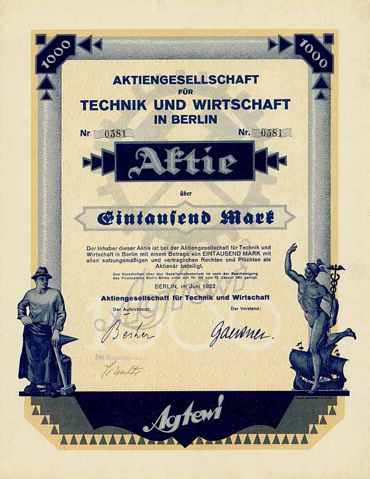 AG für Technik und Wirtschaft