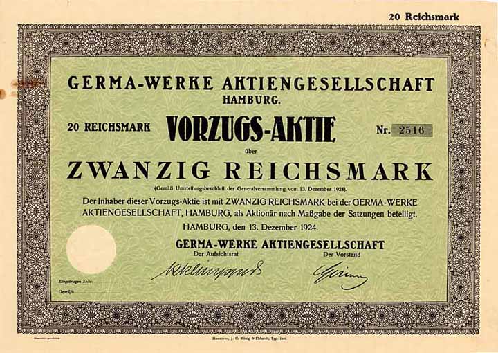 Germa-Werke AG