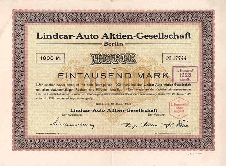 Lindcar-Auto AG