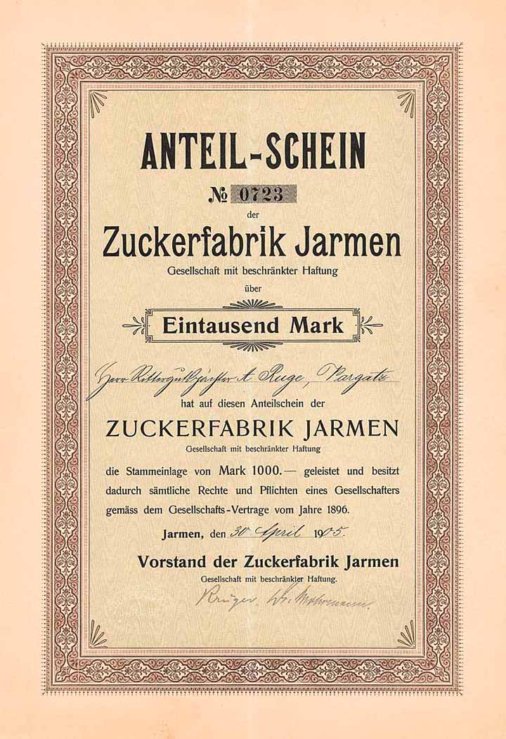 Zuckerfabrik Jarmen GmbH