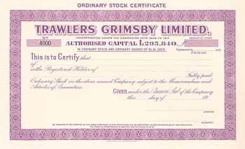 Trawlers Grimsby Ltd.